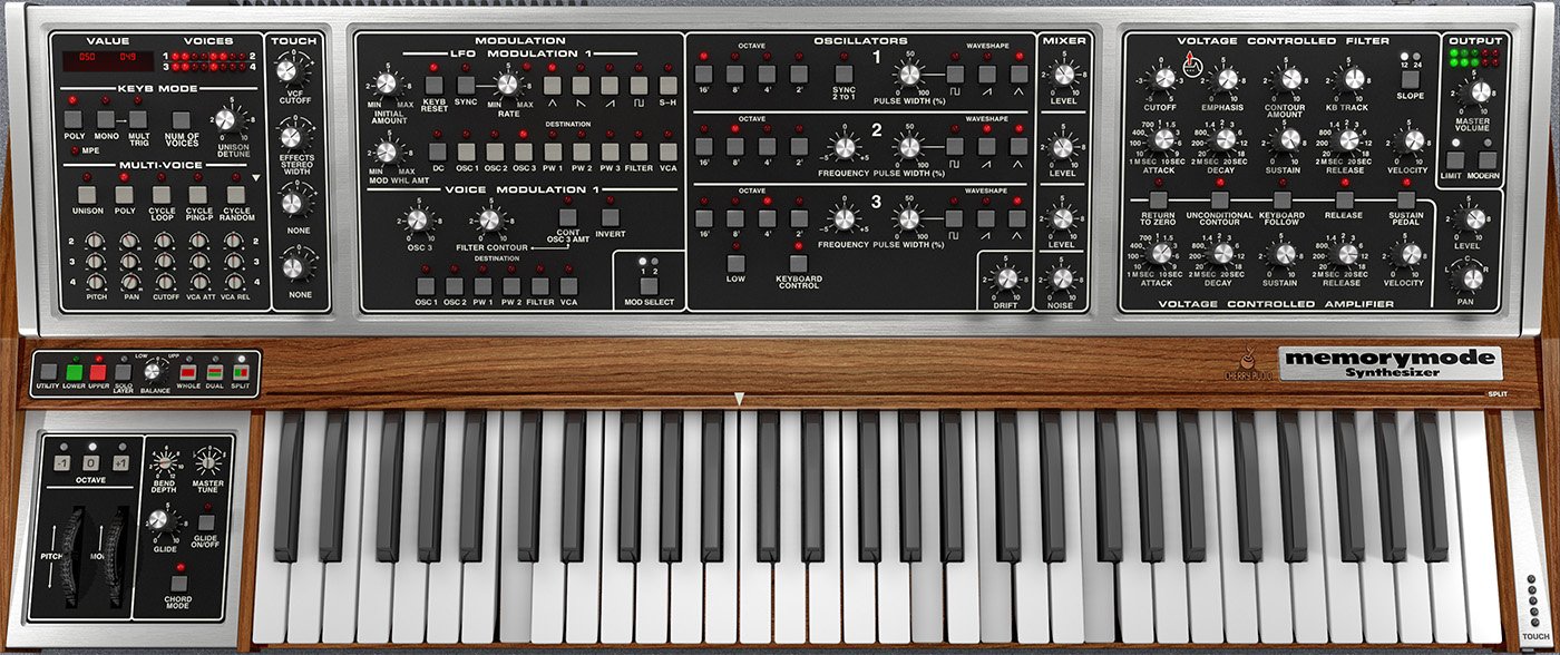 Cherry Audio Memorymode 2 - UI