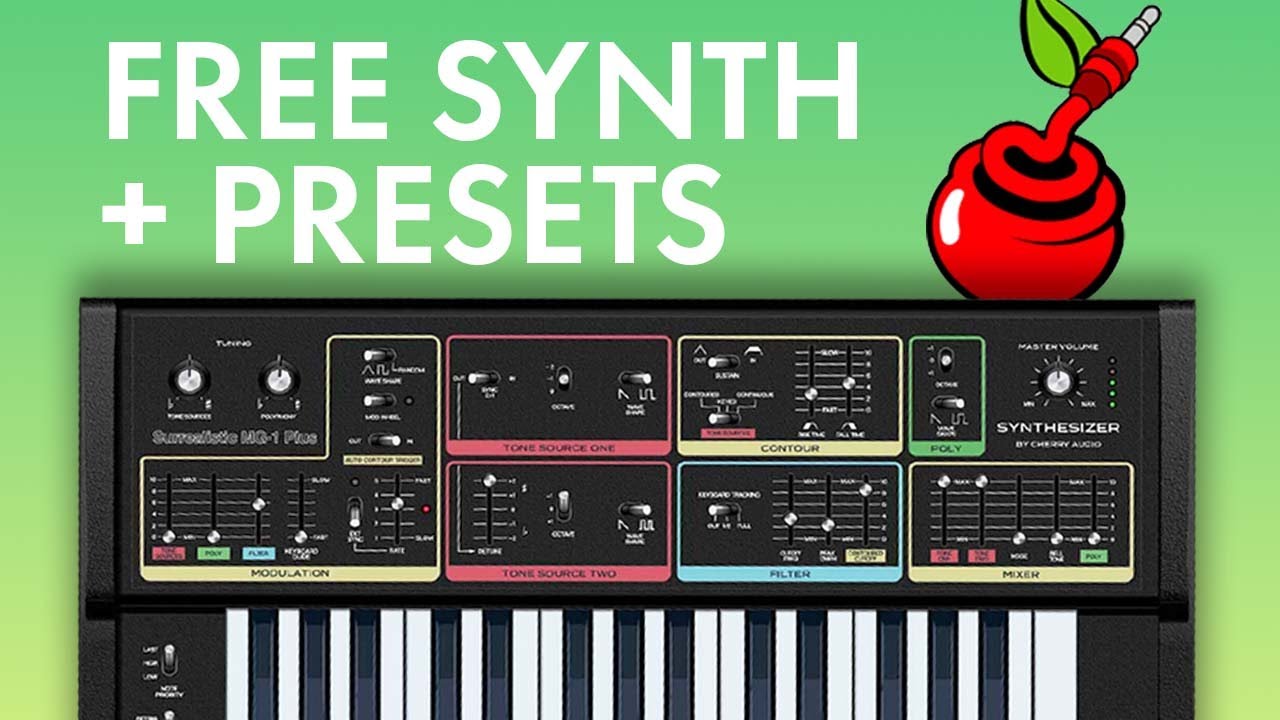 Gourlie Records' Free Presets for Our Free MG-1 Plus Synth