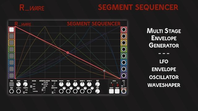 New from R_Ware: Segment Sequencer for Voltage Modular