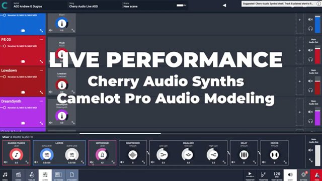 Live Looping with Cherry Audio Synths and Camelot Pro