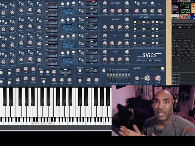 DJ Ave Mcree Reviews Sines for Beatmaking Videos