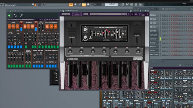 Automating and Mapping Lowdown Bass Synthesizer