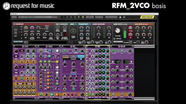 Voltage Modular RFM_VCF and RFM_JOTNAR Tutorials
