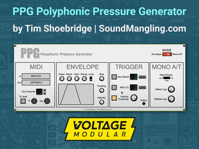 PPG - Polyphonic Pressure Generator for Voltage Modular